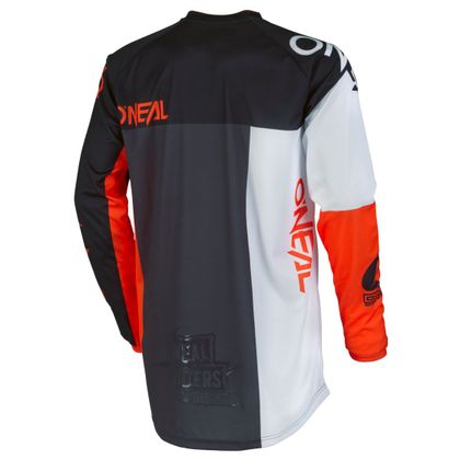 Camiseta de motocross O'Neal MAYHEM SPLIT - NEGRO NARANJA -  2018