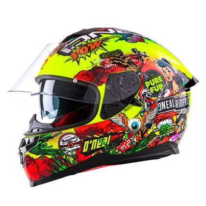 Casque O'Neal CHALLENGER - CRANK - NEON YELLOW GLOSSY