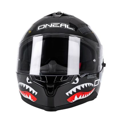 Casque O'Neal CHALLENGER - WINGMAN - BLACK GLOSSY