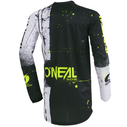 Camiseta de motocross O'Neal ELEMENT - SHRED - BLACK 2019