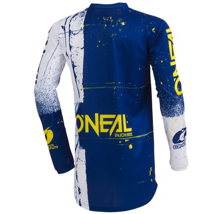 Camiseta de motocross O'Neal ELEMENT - SHRED - BLUE 2019