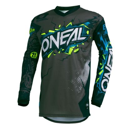 Maillot cross O'Neal ELEMENT YOUTH - VILLAIN - GRAY - Gris Ref : OL1119 
