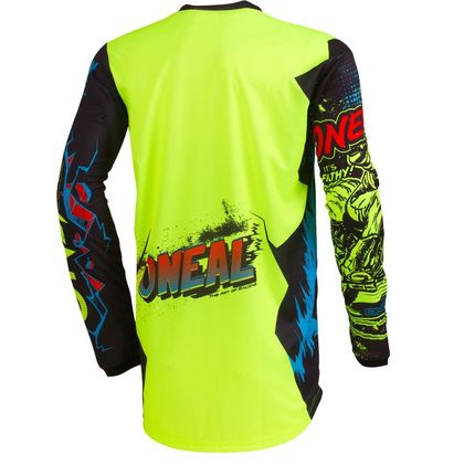 Camiseta de motocross O'Neal ELEMENT - VILLAIN - NEON YELLOW 2020