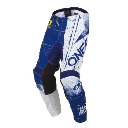 Pantalón de motocross O'Neal ELEMENT YOUTH - SHRED - BLUE Ref : OL1135 