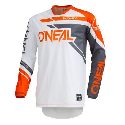 Camiseta de motocross O'Neal HARDWEAR - RIZER - GRAY ORANGE 2019 Ref : OL1161 