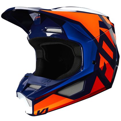 Casco de motocross Fox V1 - LOVL - ORANGE BLUE 2020