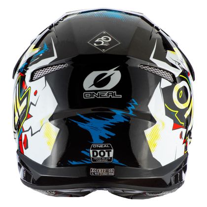 Casco de motocross O'Neal SERIES 3 - VILLAIN 2.0 - WHITE GLOSSY 2021