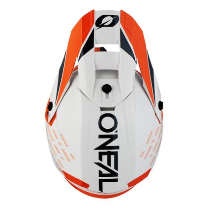 Casco de motocross O'Neal 5 SERIES - TRACE - WHITE ORANGE GLOSSY 2020
