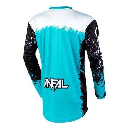 Maillot cross O'Neal ELEMENT - IMPACT - BLACK TEAL 2020