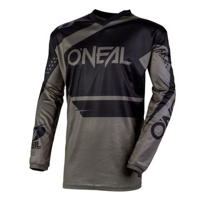 Camiseta de motocross O'Neal ELEMENT - RACEWEAR - BLACK GRAY 2020 Ref : OL1311 