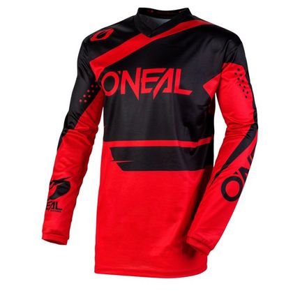 Camiseta de motocross O'Neal ELEMENT - RACEWEAR - BLACK RED 2020 Ref : OL1315 