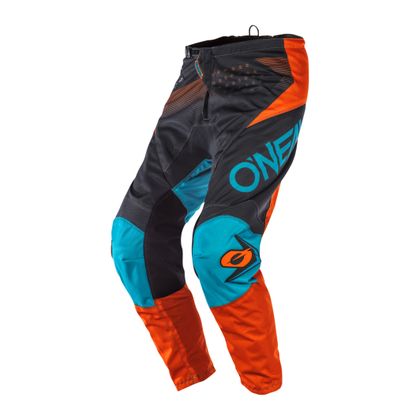 Pantalón de motocross O'Neal ELEMENT YOUTH - FACTOR - GRAY ORANGE BLUE Ref : OL1421 