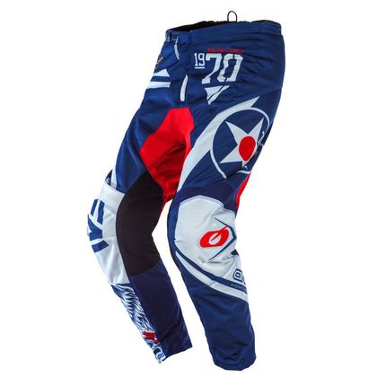 Pantalón de motocross O'Neal ELEMENT - WARHAWK - BLUE RED 2021 Ref : OL1328 