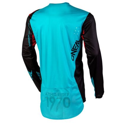 Camiseta de motocross O'Neal HARDWEAR - REFLEXX - BLACK TEAL 2020