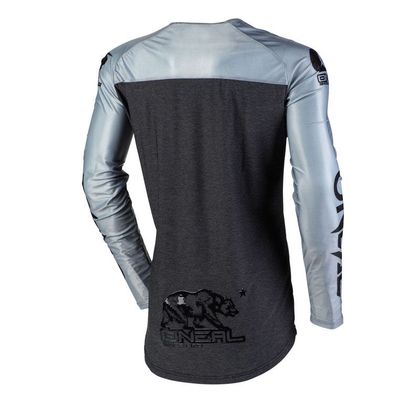 Camiseta de motocross O'Neal MAYHEM - HEXX - GRAY BLACK 2020