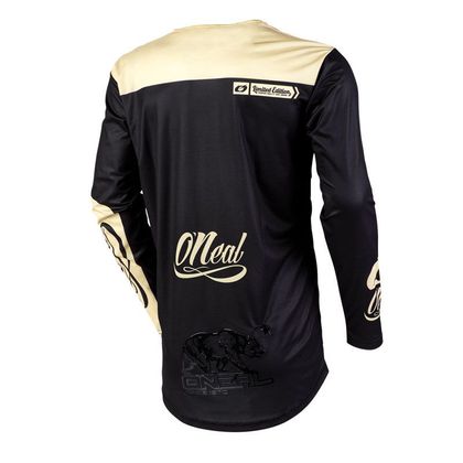 Camiseta de motocross O'Neal MAYHEM - RESEDA - BLACK BEIGE 2020