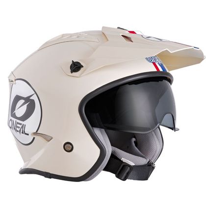 Casque trial O'Neal VOLT - HERBIE - WHITE RED BLUE GLOSSY 2024