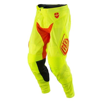 Pantalón de motocross TroyLee design SE AIR STARBURST YELLOW/ORANGE  2017 Ref : TRL0010 