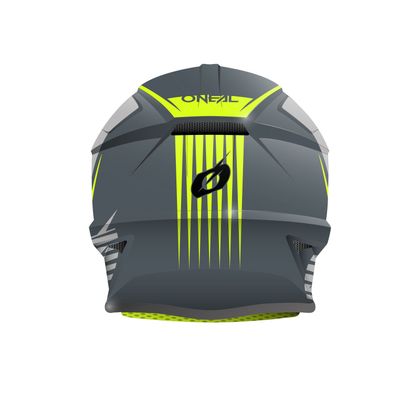 Casque cross O'Neal 1 SRS - YOUTH STREAM - GRAY NEON YELLOW GLOSSY