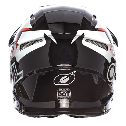 Casque cross O'Neal 3 SRS - VOLTAGE - BLACK WHITE GLOSSY 2023