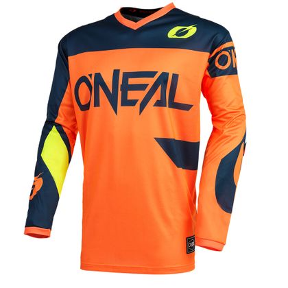Camiseta de motocross O'Neal ELEMENT - RACEWEAR - ORANGE BLUE 2021 Ref : OL1563 
