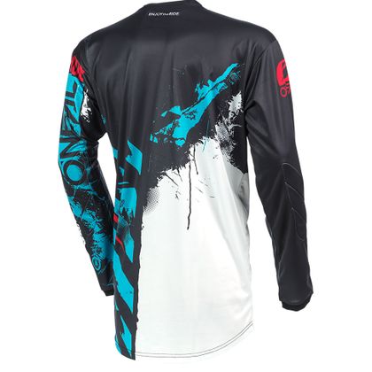 Camiseta de motocross O'Neal ELEMENT - RIDE - BLACK BLUE 2021