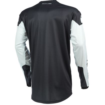 Camiseta de motocross O'Neal ELEMENT - THREAT - BLACK WHITE 2023 - Negro / Blanco