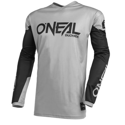 Camiseta de motocross O'Neal ELEMENT - THREAT - GRAY BLACK 2023 Ref : OL1570 