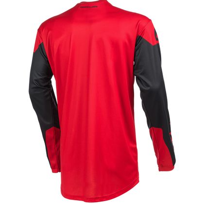 Camiseta de motocross O'Neal ELEMENT - THREAT - RED BLACK 2023 - Rojo / Negro