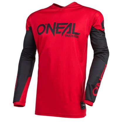 Camiseta de motocross O'Neal ELEMENT - THREAT - RED BLACK 2023 - Rojo / Negro Ref : OL1571 