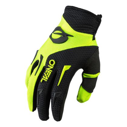 Guantes de motocross O'Neal ELEMENT YOUTH - NEON YELLOW BLACK Ref : OL1648 