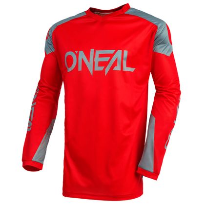 Maillot cross O'Neal MATRIX - RIDEWEAR - RED GRAY 2023 - Rouge / Gris Ref : OL1579 