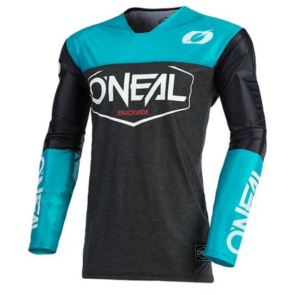 Camiseta de motocross O'Neal MAYHEM - HEXX - BLACK TEAL 2021 Ref : OL1542 