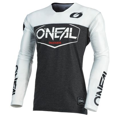 Camiseta de motocross O'Neal MAYHEM - HEXX - BLACK WHITE 2021 Ref : OL1548 