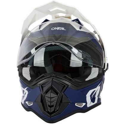 Casco de motocross O'Neal SIERRA II - R - BLUE WHITE