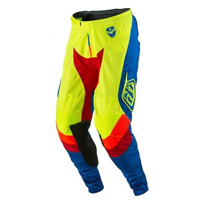 Pantaloni da cross TroyLee design SE AIR CORSA FLO YELLOW  2017 Ref : TRL0014 