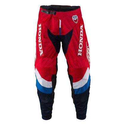 Pantalón de motocross TroyLee design SE AIR CORSA HONDA RED/WHITE/BLUE  2017