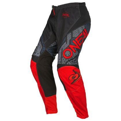 Pantaloni da cross O'Neal ELEMENT - CAMO V.22 - BLACK RED 2023 Ref : OL1763 