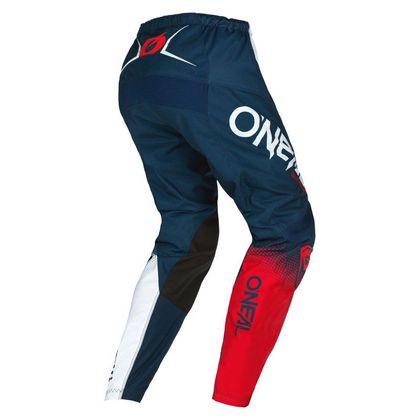 Pantalón de motocross O'Neal ELEMENT - RACEWEAR V.22 - BLUE WHITE RED 2023 - Azul / Blanco