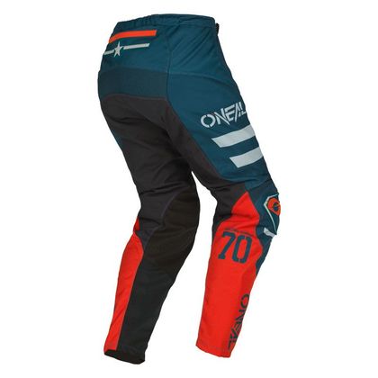 Pantalón de motocross O'Neal ELEMENT - SQUADRON V.22 - TEAL GRAY 2023 - Azul / Gris