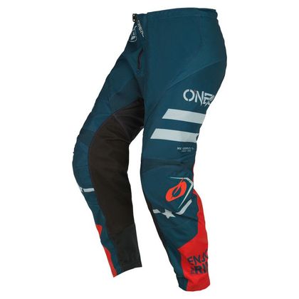 Pantaloni da cross O'Neal ELEMENT - SQUADRON V.22 - TEAL GRAY 2023 - Blu / Grigio Ref : OL1761 