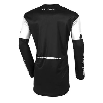 Camiseta de motocross O'Neal ELEMENT - BRAND V 23 2023 - Negro / Blanco