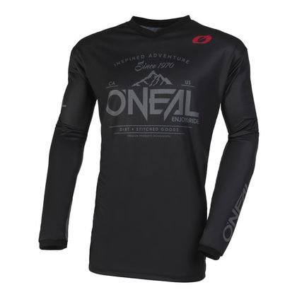 Camiseta de motocross O'Neal ELEMENT - DIRT V 23 2023 - Negro / Gris Ref : OL1900 