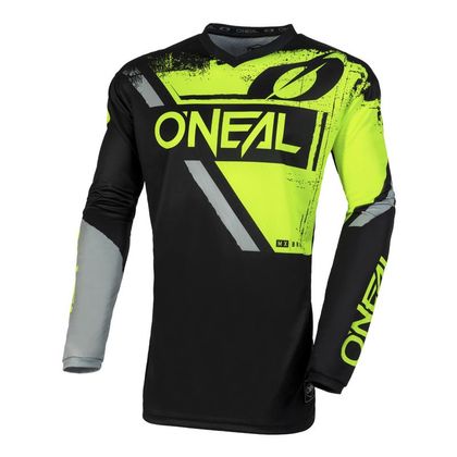 Maillot cross O'Neal ELEMENT - SHOCKER V 23 2023 - Noir / Jaune Ref : OL1901 