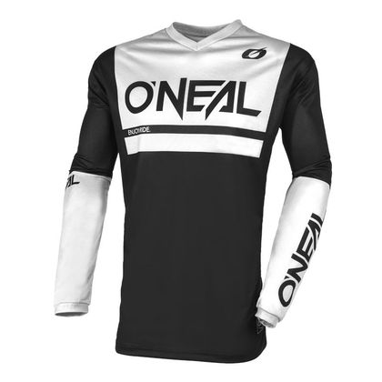 Camiseta de motocross O'Neal ELEMENT - THREAT AIR V 23 2023 - Negro / Blanco Ref : OL1902 
