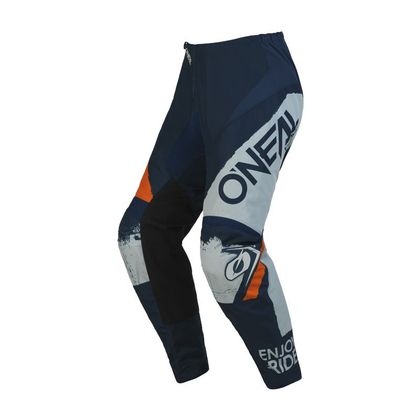 Pantalón de motocross O'Neal ELEMENT - SHOCKER V23 2023 - Azul / Naranja Ref : OL1911 