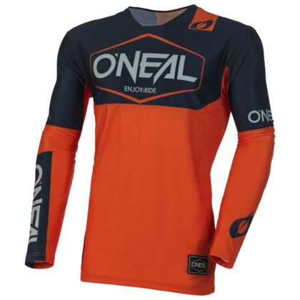 Camiseta de motocross O'Neal MAYHEM - HEXX V24 2023 - Azul / Naranja Ref : OL1973 