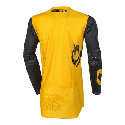 Camiseta de motocross O'Neal PRODIGY - FIVE TWO V.23 2023 - Amarillo / Negro