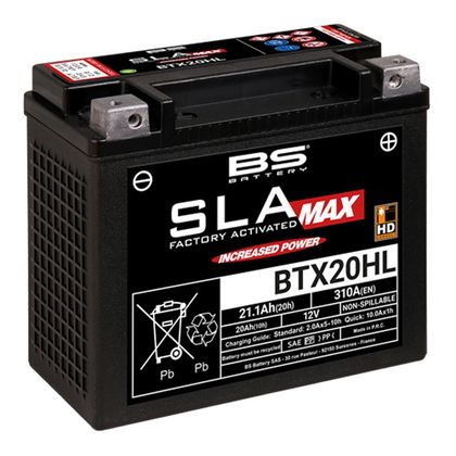 Batterie BS Battery SLA MAX YTX20HL-BS/BTX20HL ferme Type Acide Sans entretien/prête à l'emploi