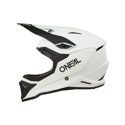 Casque cross O'Neal 1 SRS - SOLID V24 2024 - Blanc